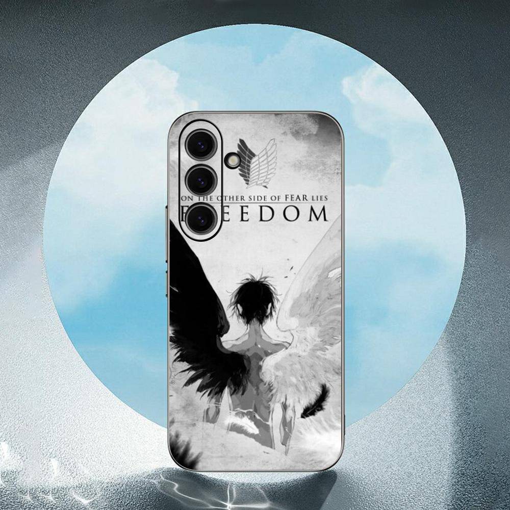 

Аниме Японский Атака Титанов Клиент Высокое Качество Для Samsung Galaxy S23 S24 S25 Ultra S22 Plus S21 Черный Водонепроницаемый SamsungS21