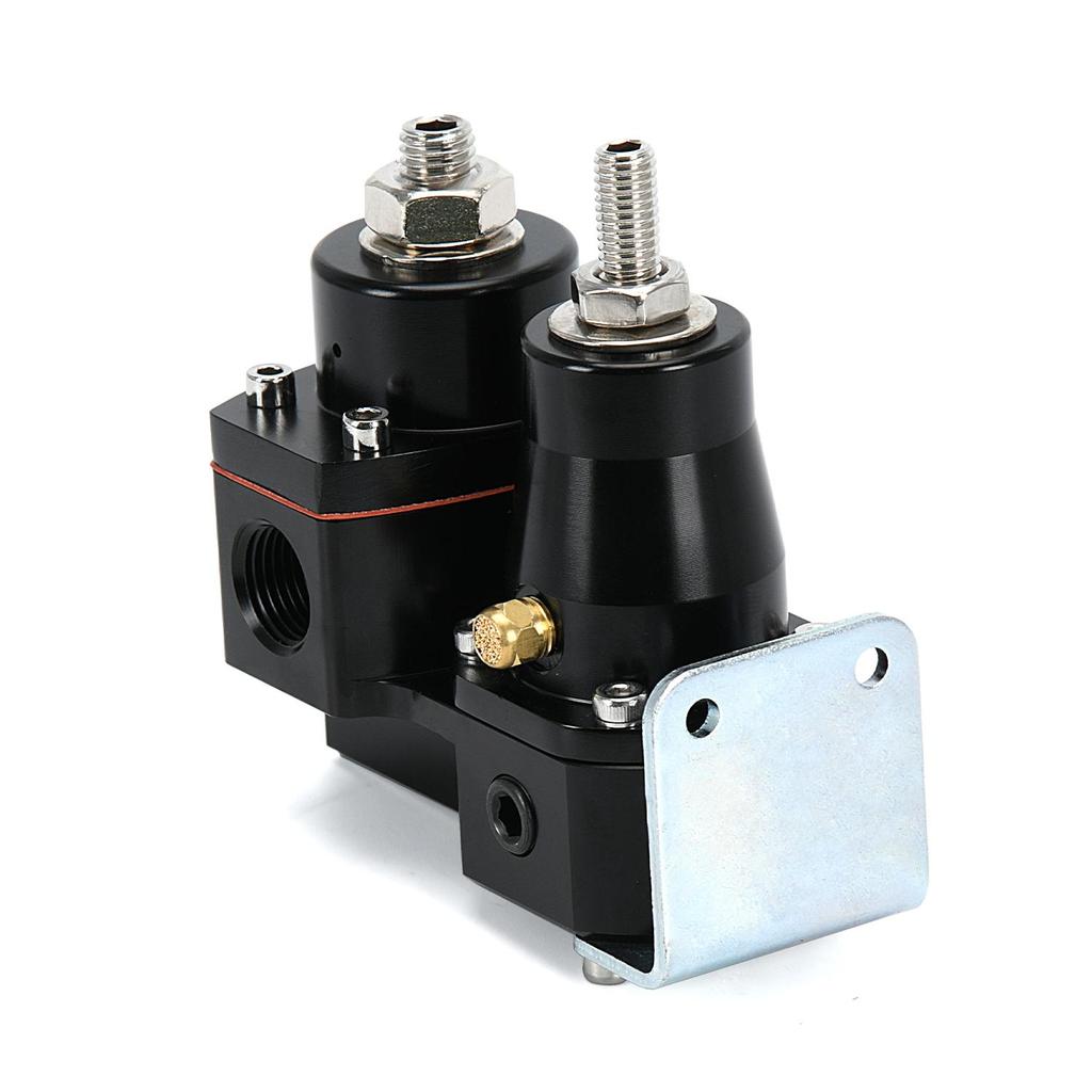 PQY Adjustable Fuel Pressure Regulator Kit - AN8/AN6 Ports (3-70 PSI Range) For Performance Cars