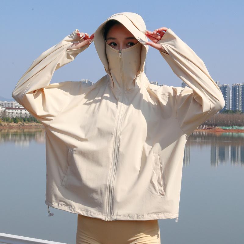2025 Lightweight Breathable Ice Silk Sun Protection Clothing - Plus Size, Unisex, Summer Outdoor Wear