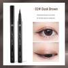 xixi Straight Thick Eyeliner Pen - Non-smudging, Sponge Tip, Cool Black for Students