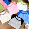 Modal Summer Pajamas: Ice Silk Short-Sleeve Set for Boys and Girls 