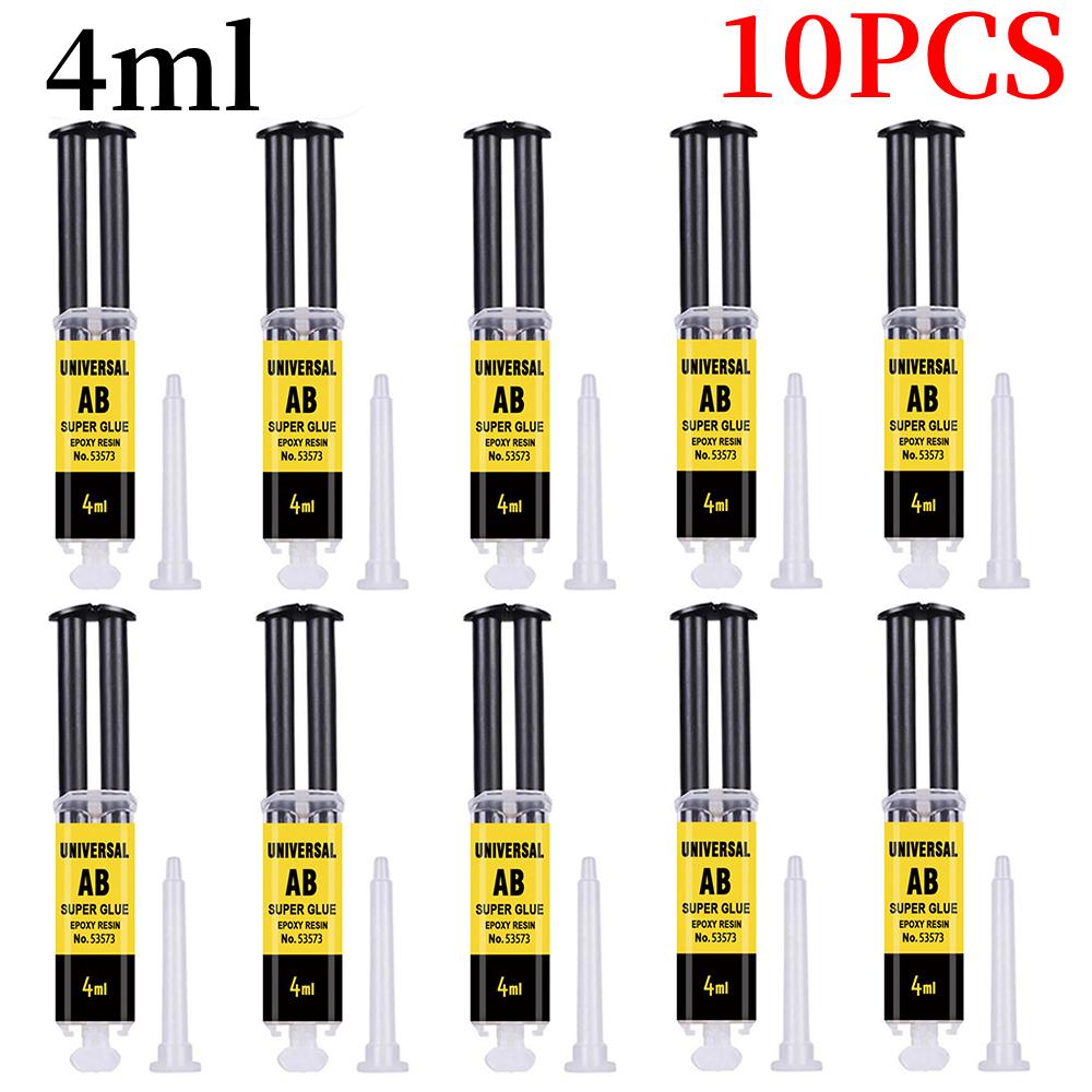 Universeller AB-Kleber Mehrstoff-Epoxidharzkleber 4/25ml Hochfest Wasserdicht Reparaturkleber Für Metall Kunststoff Holz Keramik