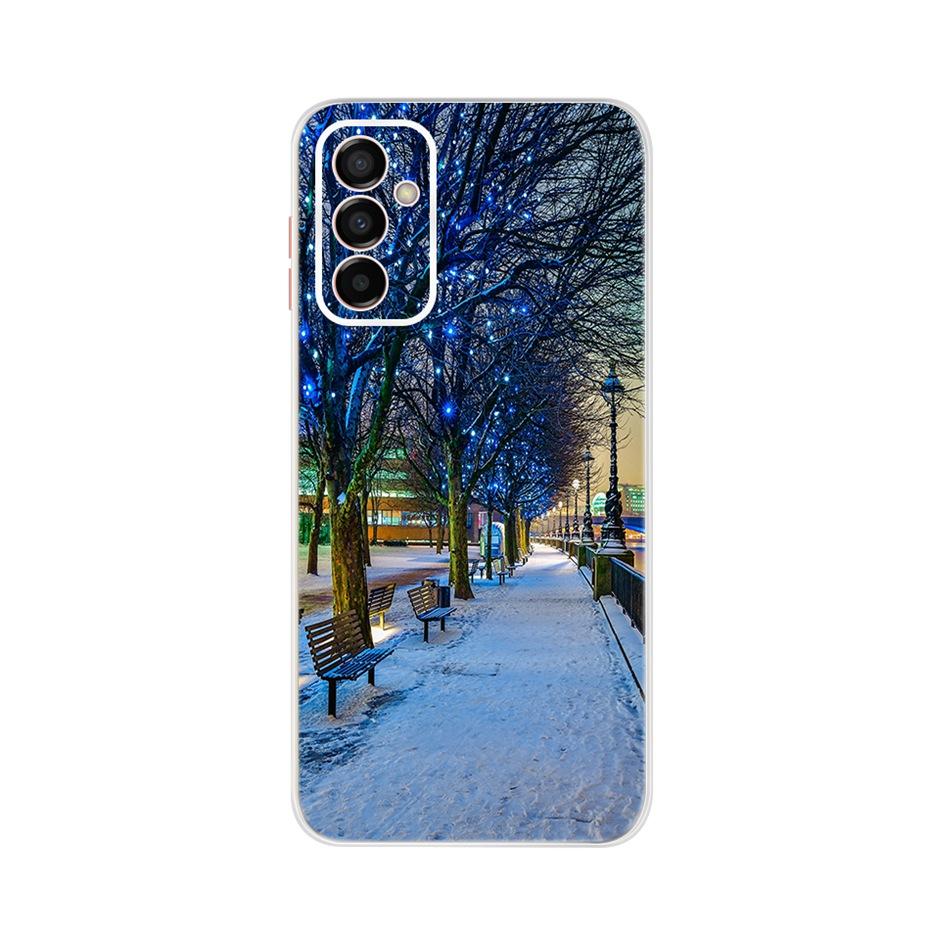 Měkké silikonové pouzdro pro telefon Samsung Galaxy M23 Nárazník Průhledný TPU zadní kryt pro Samsung M23 M 23 5G SM-M236B Fundas