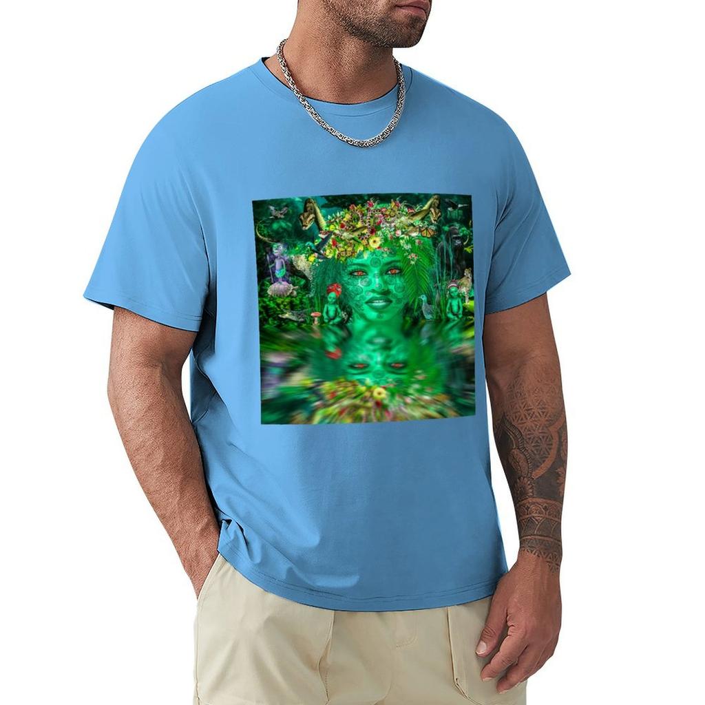 Alawuala By Sirius Ugo Art T-Shirt Cotton Graphic Tees For A Boy Heavy Weight T Shirts For Men