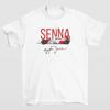 Maglietta 100% Cotone Team Corse Ayrton Senna