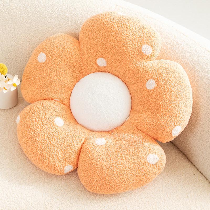 

Flower Toy Plush Cartoon Cushion Stuffed Doll Bedroom Decorations Kids Gift 45cm