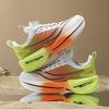 2025 new running shoes boys primary and secondary school students non-slip rotating buttons teenagers summer breathable running shoes wear-resistant