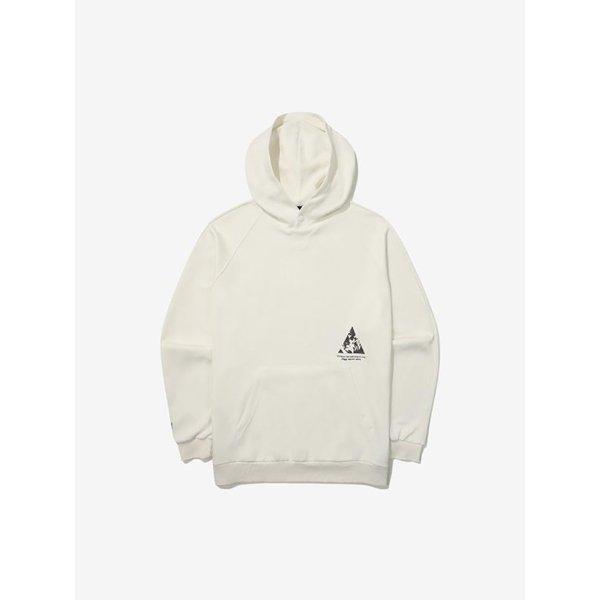 Fila Snap Hoodie White Rock
