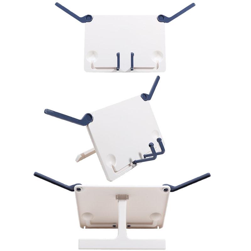 Portable Folding Read Stand Bookend Recipe Shelf Organizer Music Score & Tablet Holder For Kitchen And Music Enthusiast 1/2/3PCS