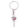 2Pcs/Lot Heart-Shaped Keychain Couple Valentine'S Day Lover Gift Secret Love