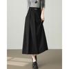 TERRE BLEUE A-Line Pleated Skirt