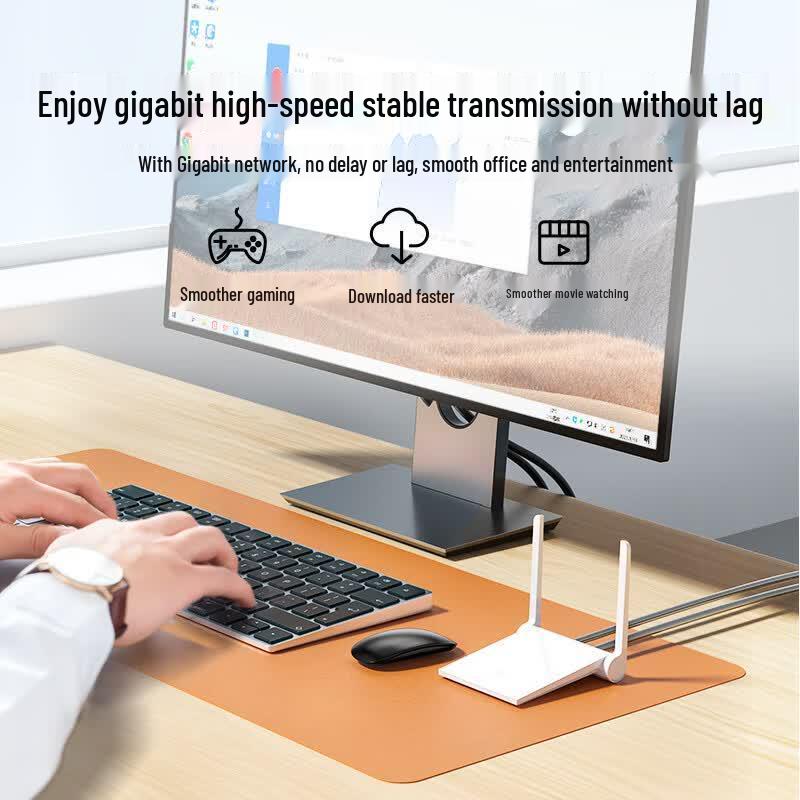 SAMZHE Cat5e Gigabit Pure Copper UTP Network Cable