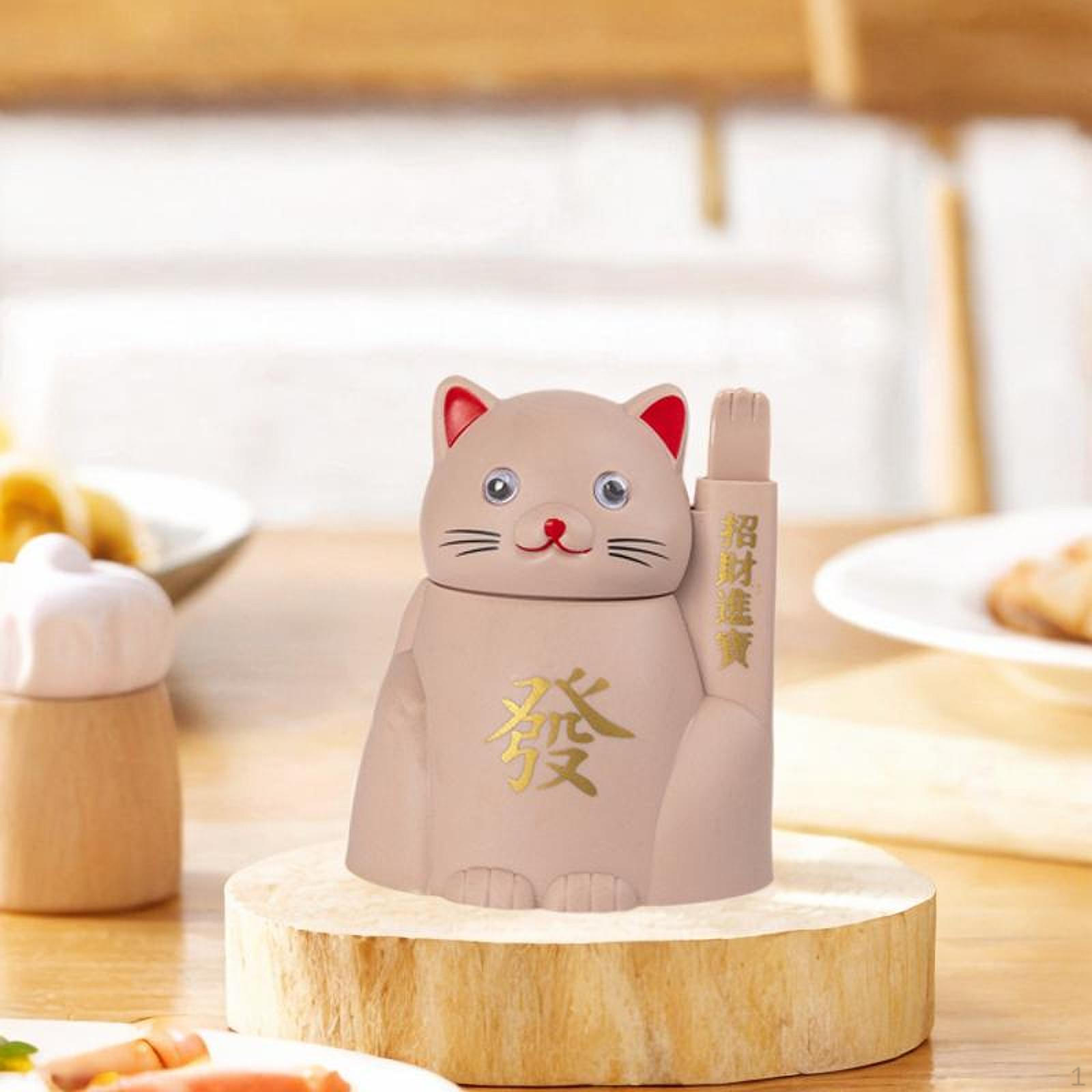 

Прекрасный контейнер для диспенсера зубочисток Lucky Cat для клубного кафе розовый