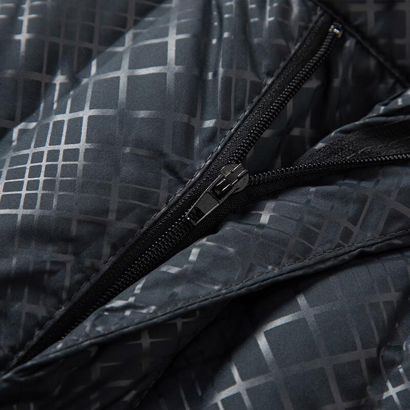 XueZhongFei Men's Winter Straight-Leg Down Pants