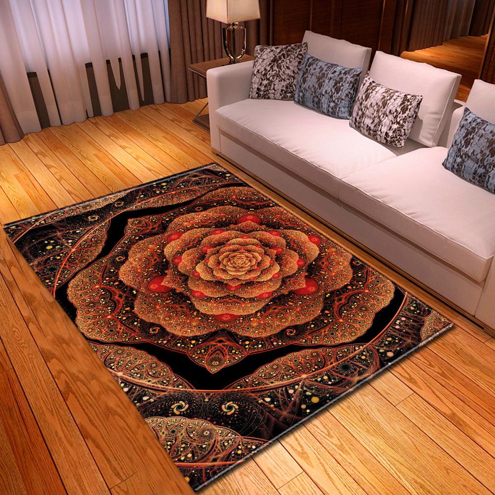 Cool Flower Pattern Carpet Living Room Kitchen Foyer Floor Mat Pattern Can Be