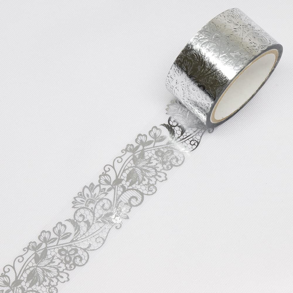 Made In Japan Kamiiso Masking Foil 20mm X 3m GR-4078 <SAIEN Tape> (Silver Foil)