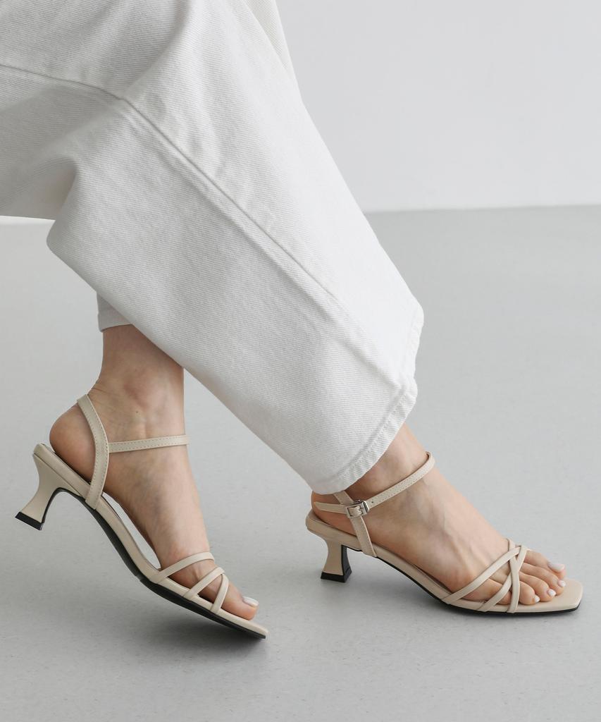 Sappun Herres Strap Sandal Heels (5Cm)