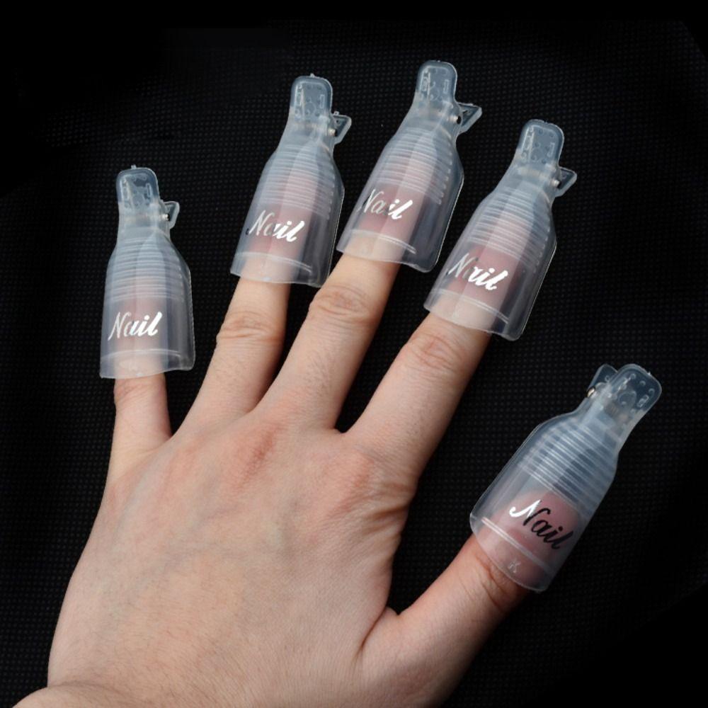 Acrylic Soak off Nail Gel Clips Wearable Nail Care Tools Hot Remover Wrap Tools  DIY