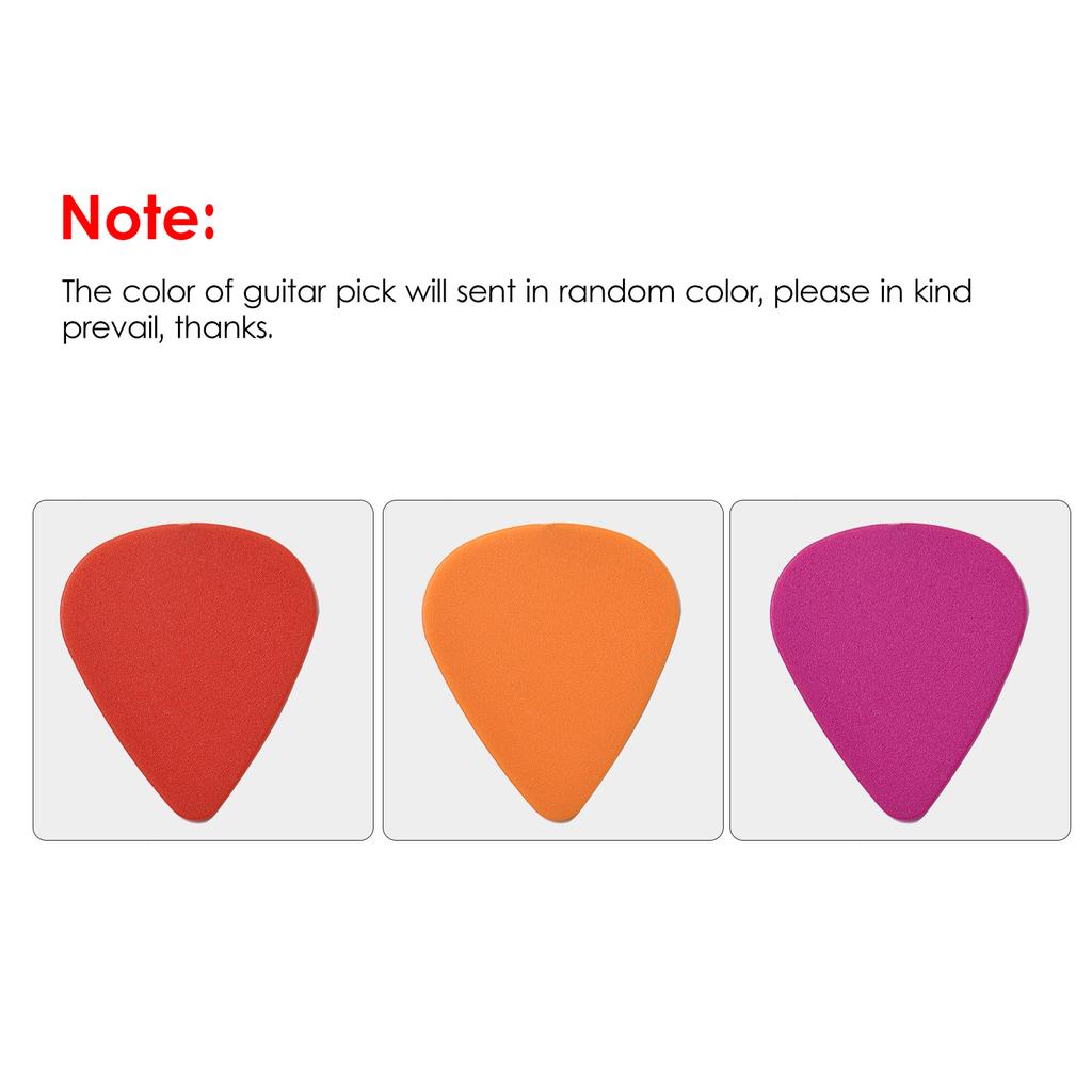 Portable Zinc Alloy Guitar Capo Professional Guitar Tone Changer with Guitar Pick for Acoustic