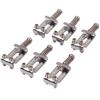 6Pcs/pack Roller Guitar Bridge Saddles, 10.5mm Guitar Tremolo Saddles Modern Style for  Electric Guitar Replacement