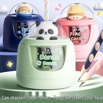 Kaba Bear Electric Pencil Sharpener for Students – Stylish and Efficient