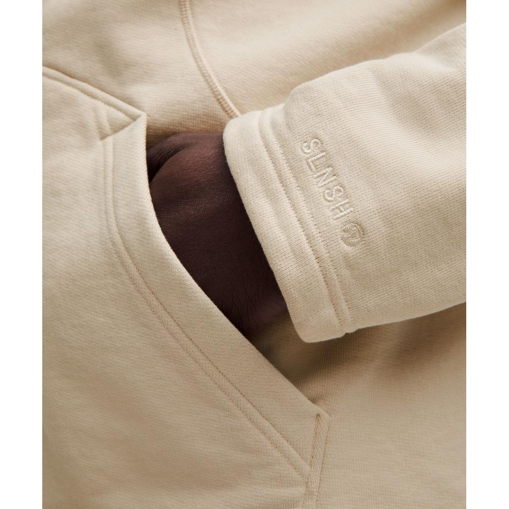 Lululemon Men S Removable Hood Full Zip Hoodie  SlnSh Collection Natural Ivory