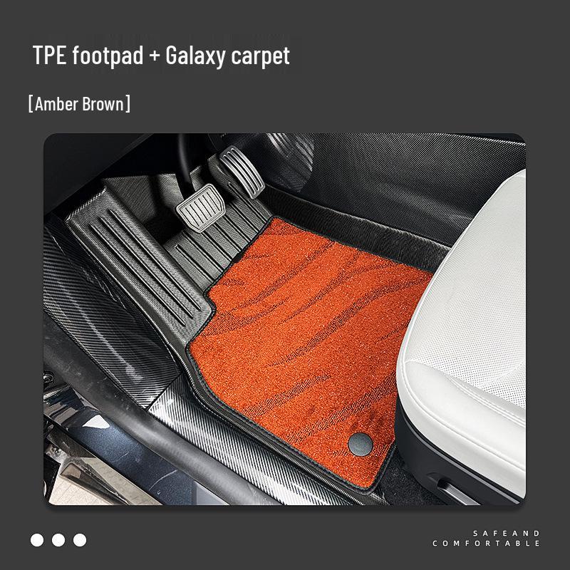 Waterproof Non-Slip Car Floor Mats for Honda Avancier, Acura MDX, Crider - Easy To Clean, One-Piece Design