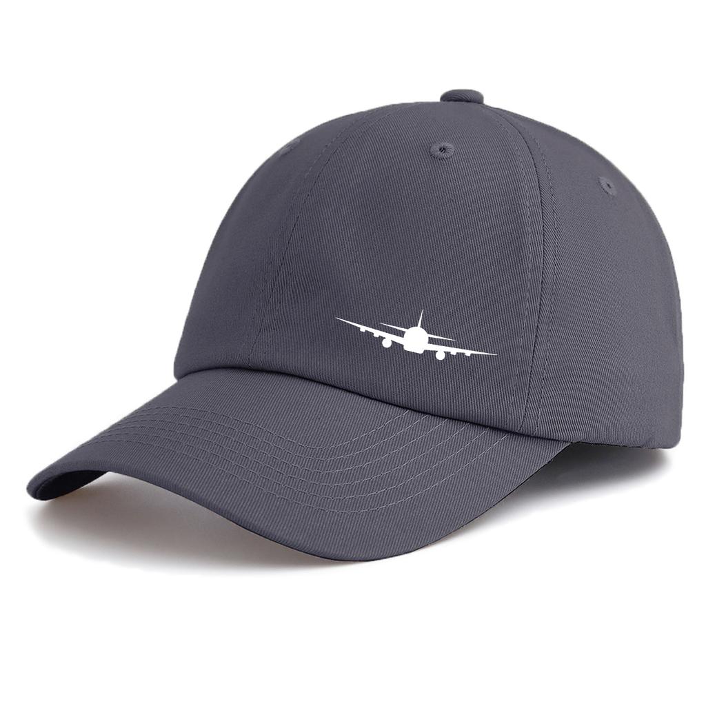 pc Airplane Print Baseball Cap for AdultsMinimalist Retro Style Casual Soft Adjustable Dad HatPerfect As Gift