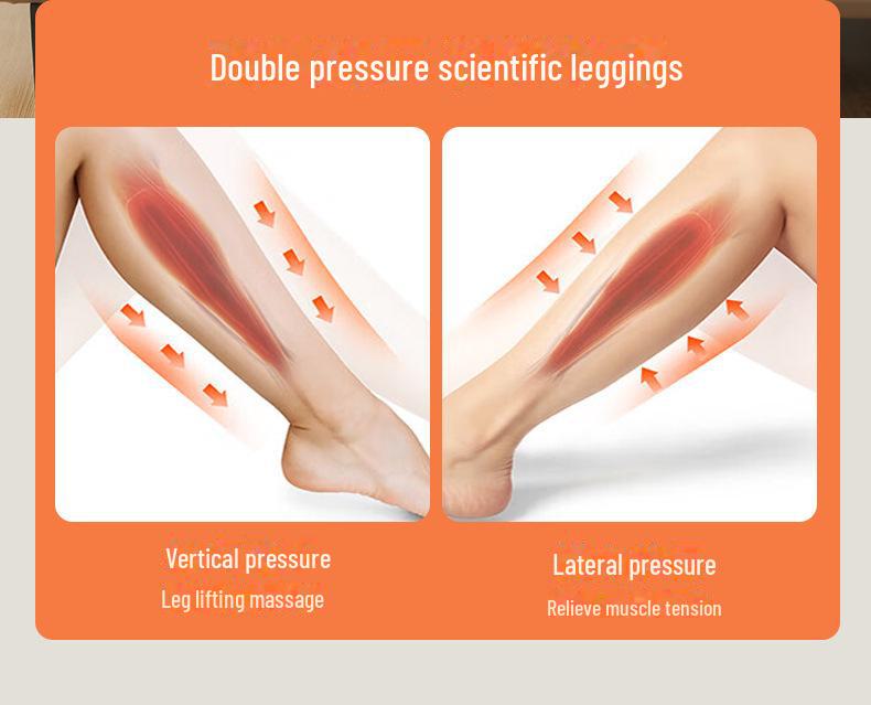 2024 Cross-Border Air Wave Leg & Calf Massager Boots with 3 Strength Levels