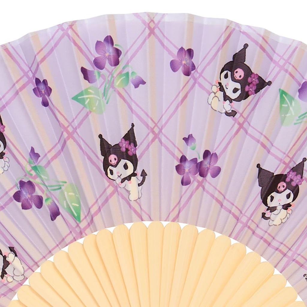 Sanrio Kuromi Folding Fan with Case 835986 (SANRIO)
