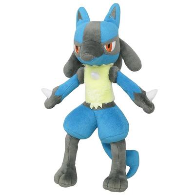 Sanei Boeki Pokemon ALL STAR COLLECTION Lucario (S) W10.5 X D10 X H29.5cm Plush Toy Pokemon PP12
