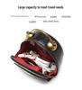 Retro PU Shoulder & Crossbody Handbag with AA Battery-Powered Walking Clock (Women's Bag D002#)