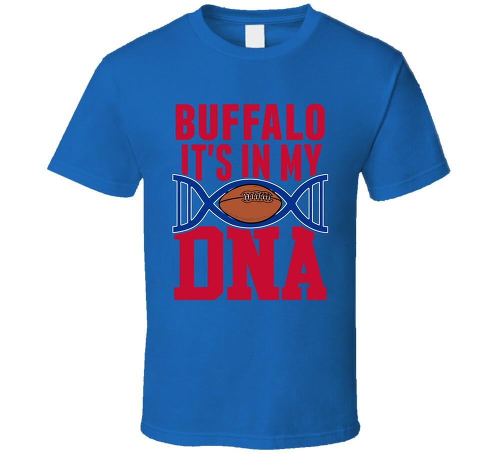 

It s In My Dna Buffalo Football Fan T Shirt L