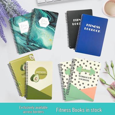 Universal English Fitness Training Journal: Exercise Check-in Notebook