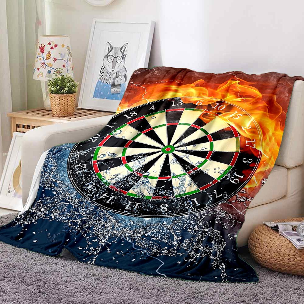 Dart Fire Flanelldecke Wohndecke Weich Warm Sofa Bett Camping Auto Heimdeko Einzigartiges Weihnachtsgeschenk C93077