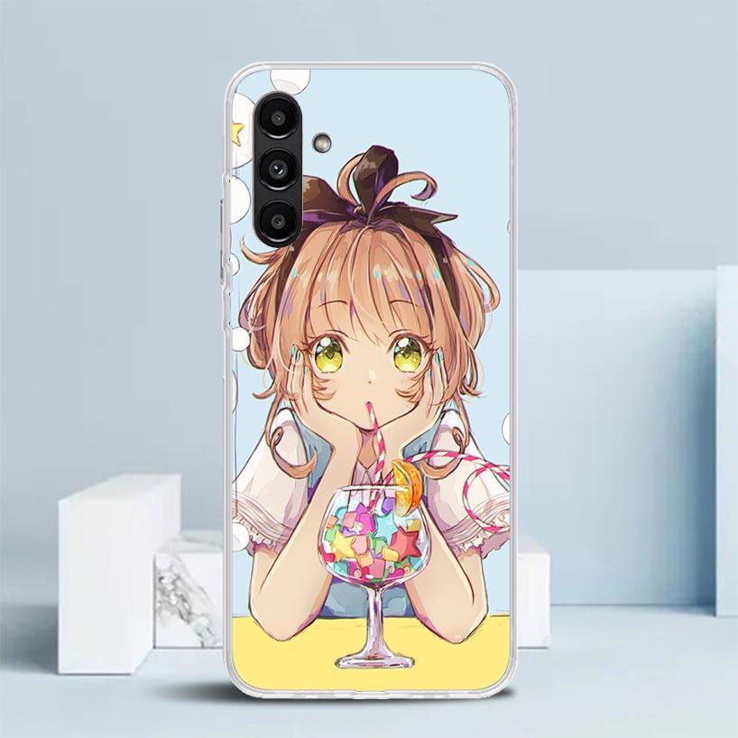 CardCaptor Sakura Anime Phone Case For Samsung Galaxy A17 A37 A57 A16 A15 A14 A13 A56 A55 A54 A53 A36 A35 A34 A33 A26 A25 A24 A2