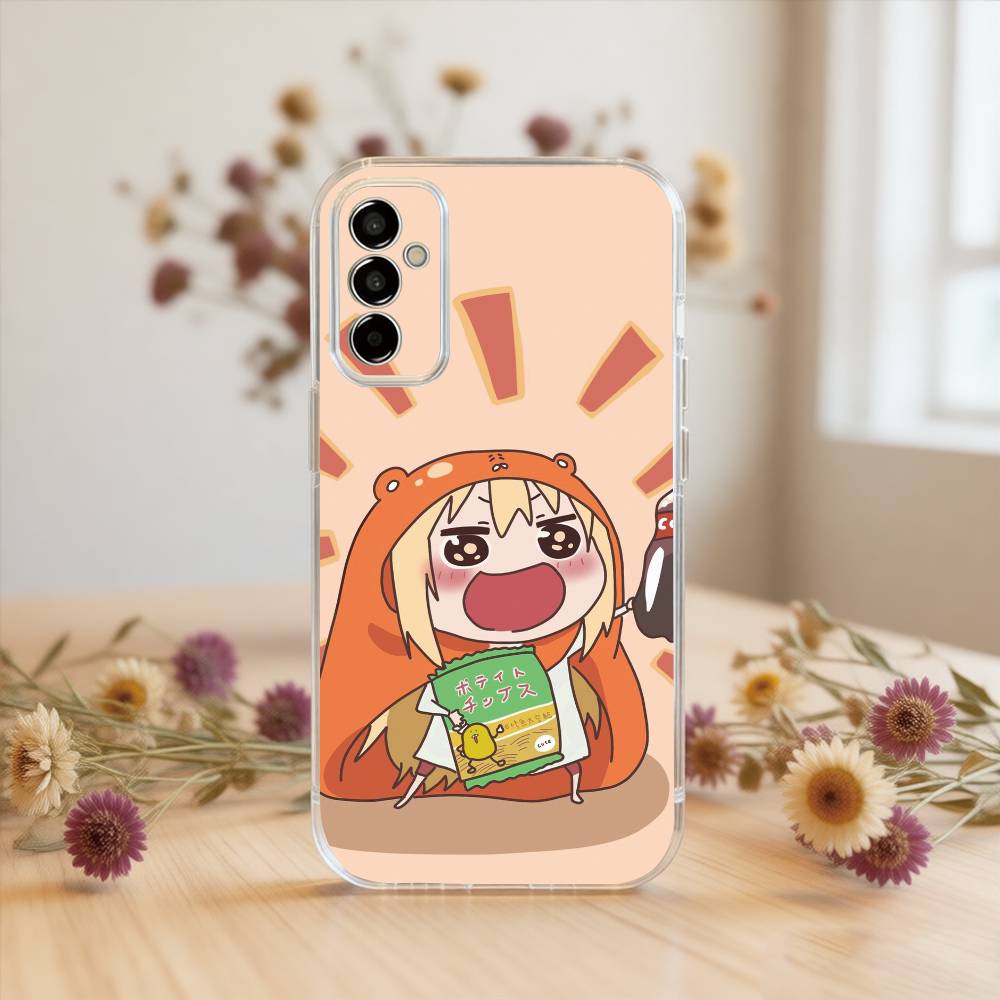 Himouto_ Umaru-chan Phone Case Transparent Silicone Soft For SamsungA10,12,20,21S,30,31,40,50,51,52,70,71