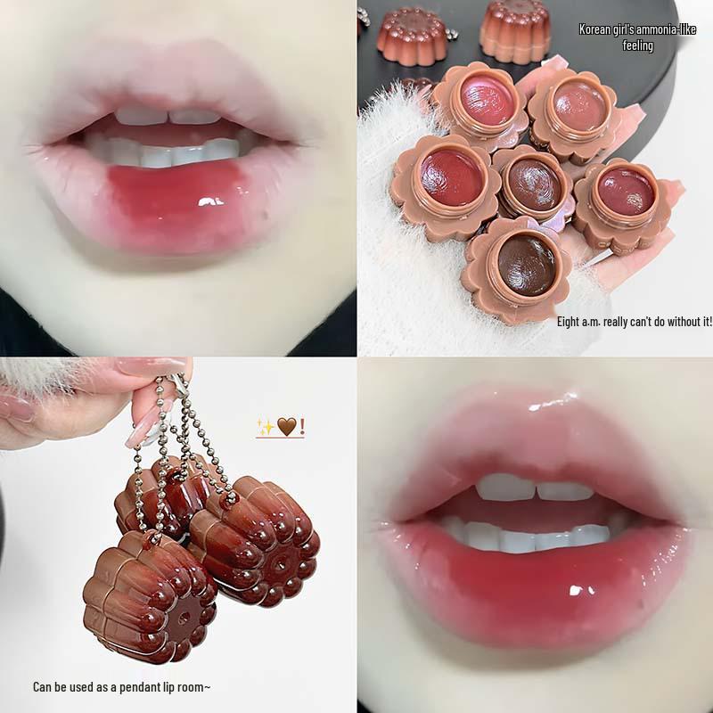 CAPPUVINI Moisturizing Lip Glaze: Jelly Pudding Texture for Plump Watery Color Lips.