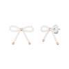 Mariel Ribbon Pearl Bead Earrings (Jjljei4Bs356Sr000)
