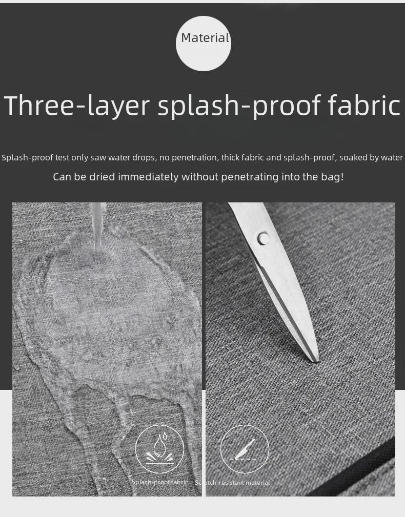 In-Stock 15.6" Laptop Bag Business Briefcase for Apple, Lenovo, Xiaomi