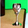 ESPLANADE Brass Engraved Wine Glass, Metal Goblet, Champagne Flutes, Royal Medieval Chalice Vintage Coupe,