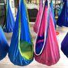 LED-Lit Portable Hanging Chair for Kids – Indoor/Outdoor Creative Nylon Swing
