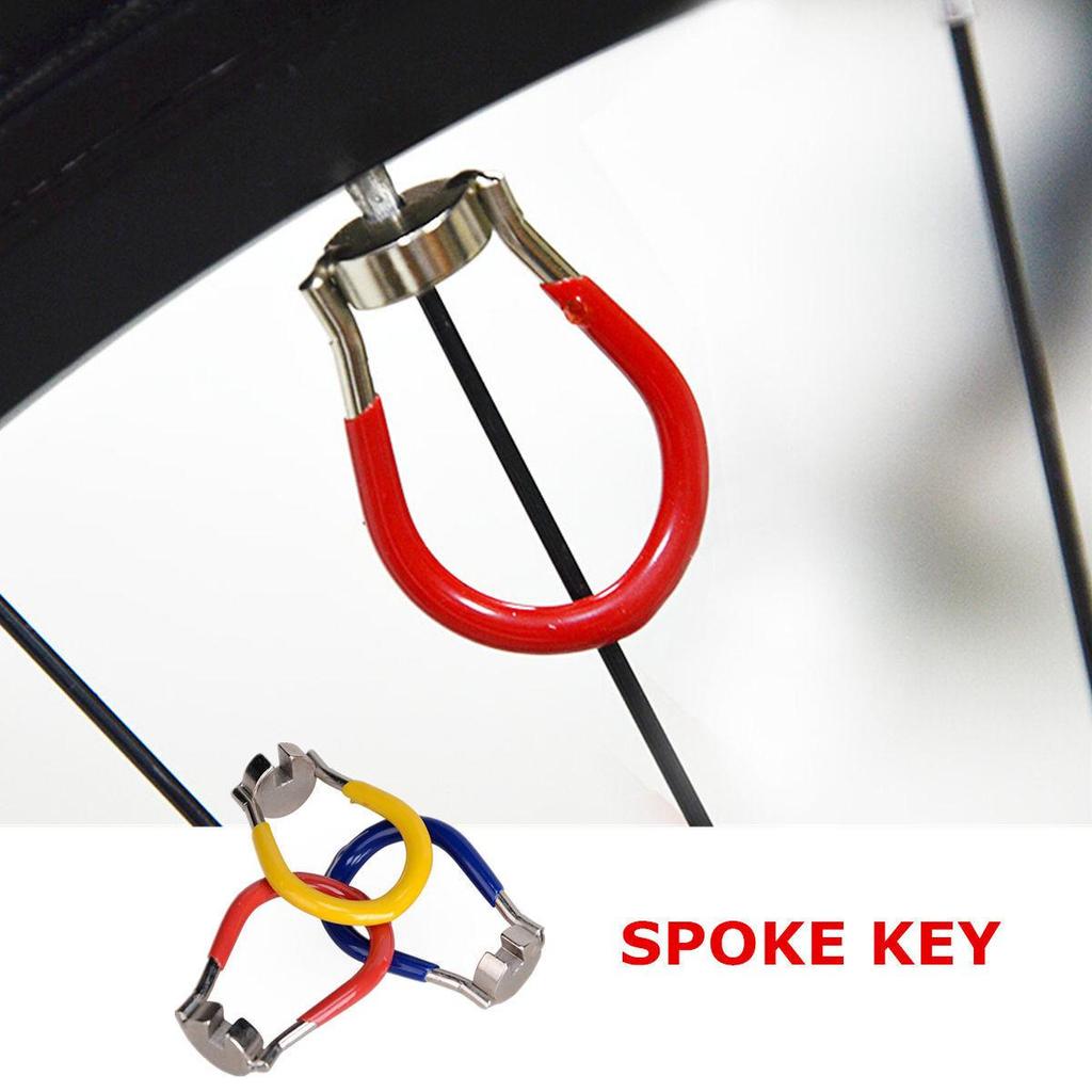 Adjustable Steel Wire Spoke Wrench for Bicycles
