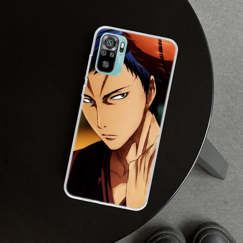 Kuroko No Basket Anime Aomine Daiki Phone Case Cover for Xiaomi Redmi Note 15 14 13 12 11 Pro Plus 14S 12S 11S 11T 11E 10S 10 Cu