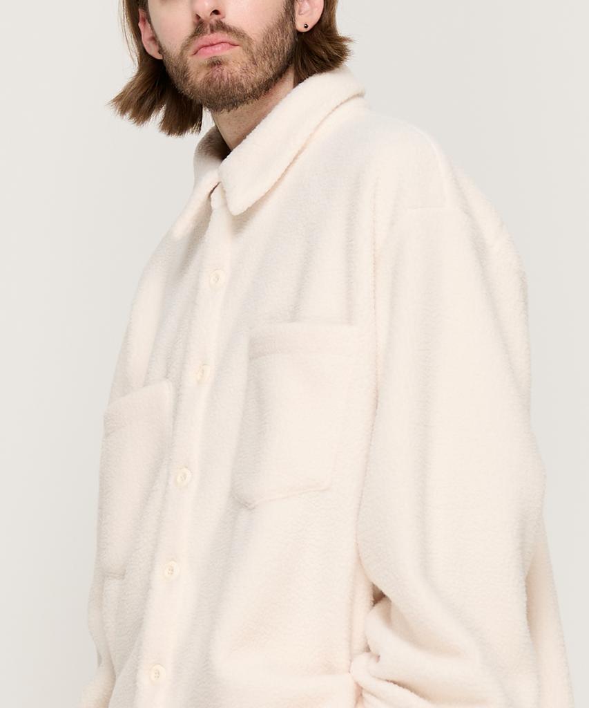CARGOBROS Teddy Over Fleece Shirt (Ivory)