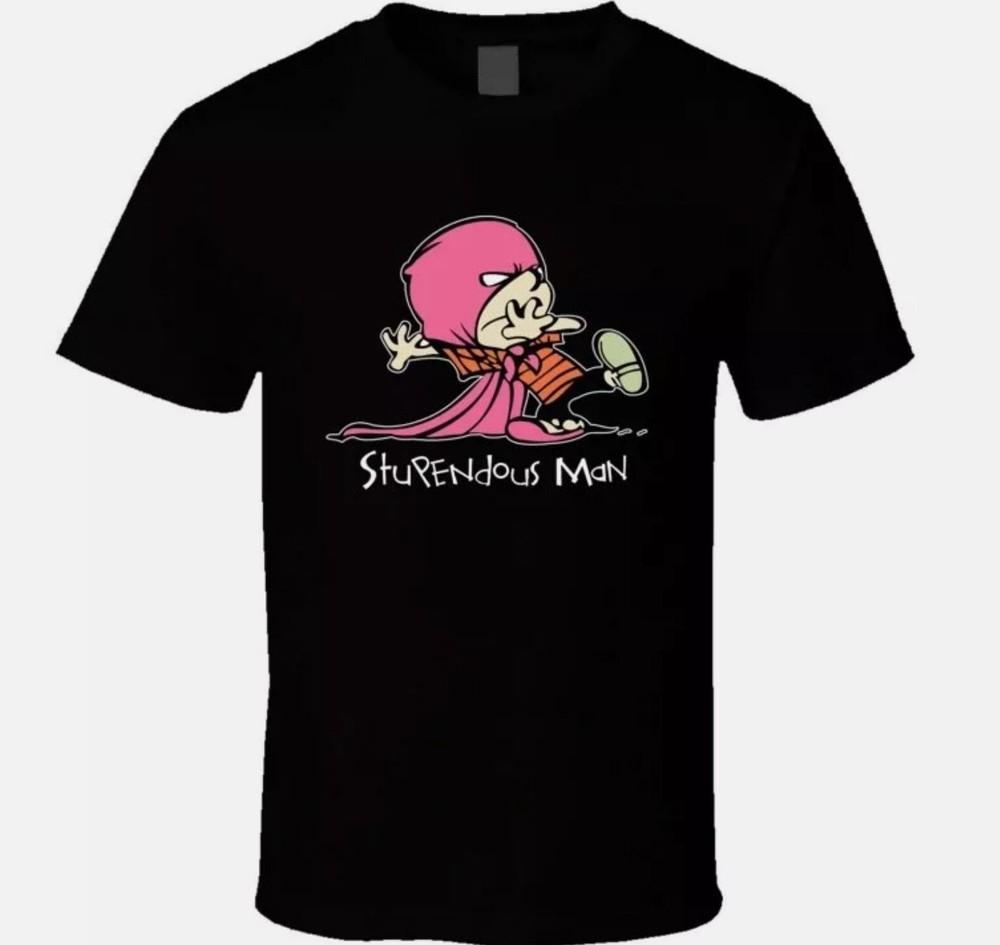 Calvin And Hobbes Stupendous Man T-shirt Cotton S-5XL Unisex T-Shirt XXXXL