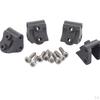 4 PCS Aluminum Alloy RC Axle Tie Rod Codes Mount Kits Fit for SCX10 II 1:10 Scale Crawler Truck