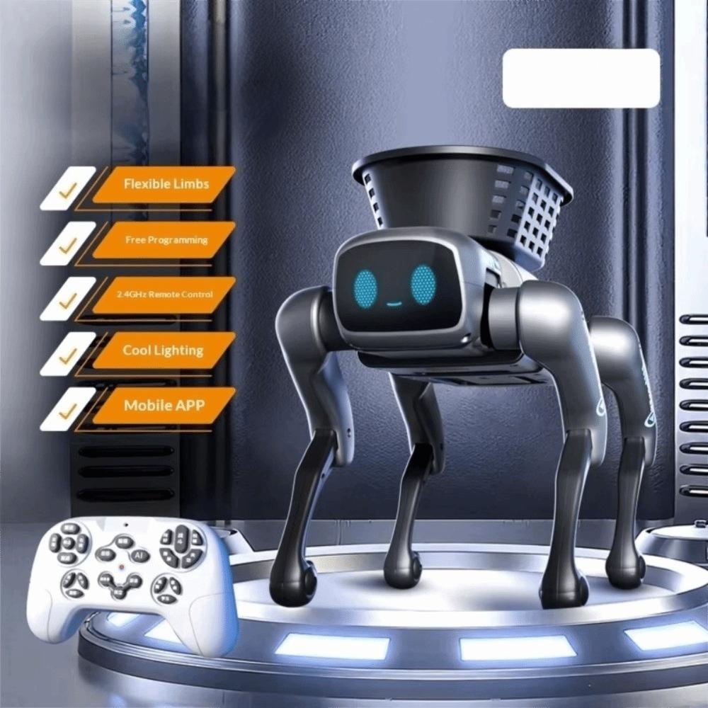 AI Programming Smart Robot Dog Bionic Remote Control Toy Intelligent Robot Dog Festival Gift