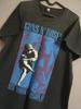 1991 VTG Guns N#039; Camiseta Unissex Banda Roses Use Your Illusion II Tour
