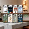F-Forrest Film G-Gump Phone Case For iPhone17,16,15,14,13,12,11 Plus,For Magnetic Wireless Charge Cover